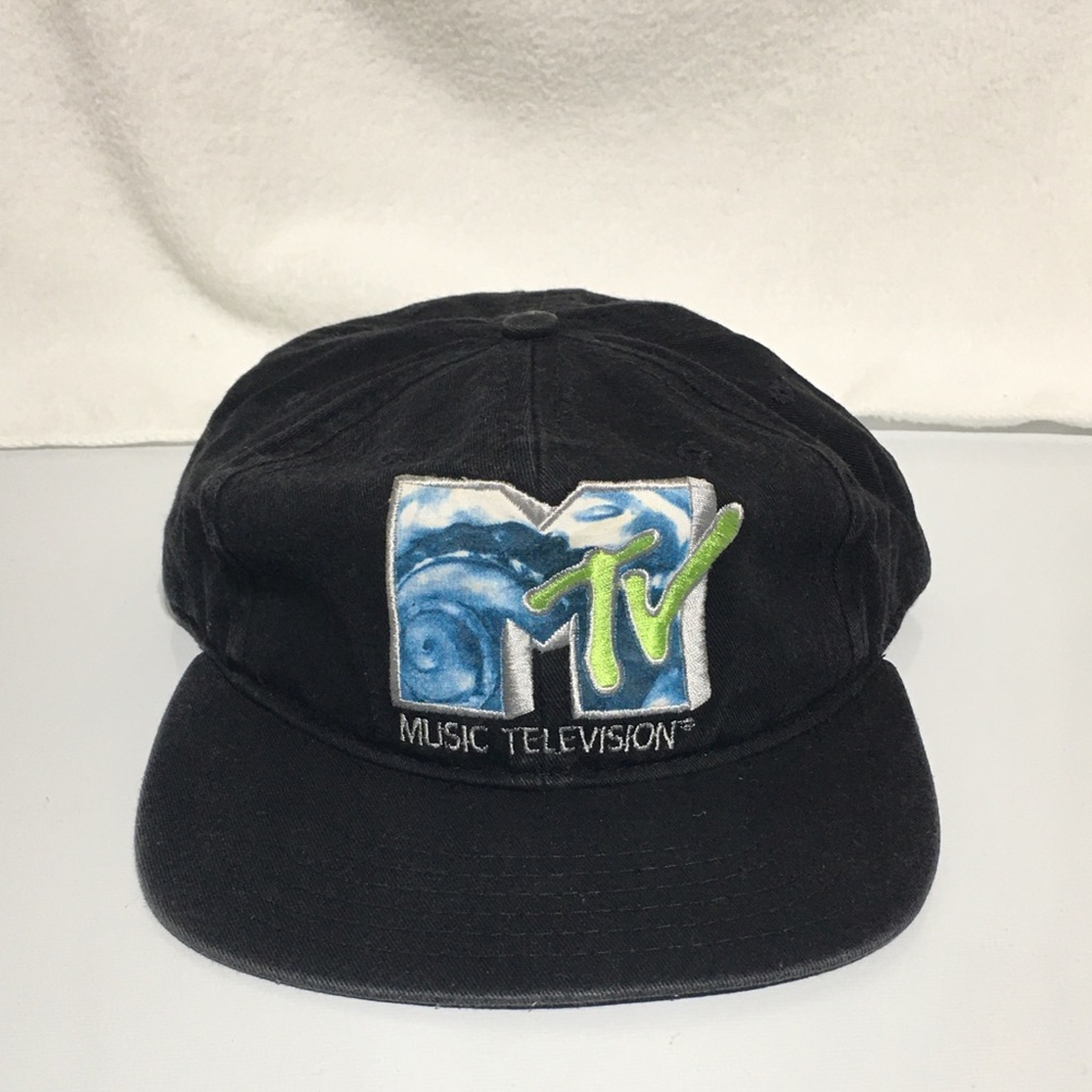 Vintage MTV snapback hat RARE DEAD STOCK
